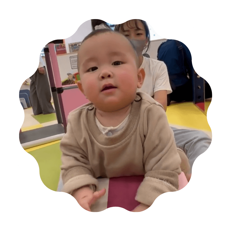 べびジムの赤ちゃん